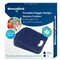 Bouncybands Antimicrobial Wiggle Wedge Sensory Cushion, 10in Square WD10BU - alternate 1